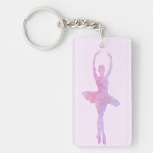 En pointe Ballerina-Schlüsselanhänger Schlüsselanhänger