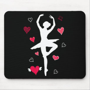 En Pointe Ballet Tanz Ballerina Girls - Frauen Heu Mousepad
