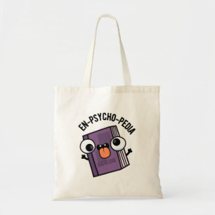 En-Psycho-pedia Funny Encyclopedia Pun Tragetasche