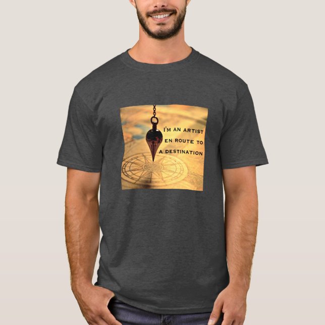 En route (dark) T - Shirt (Vorderseite)