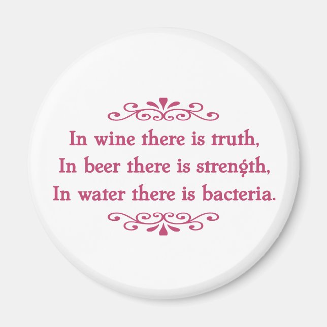 En Vino Veritas - cf Magnet (Vorne)