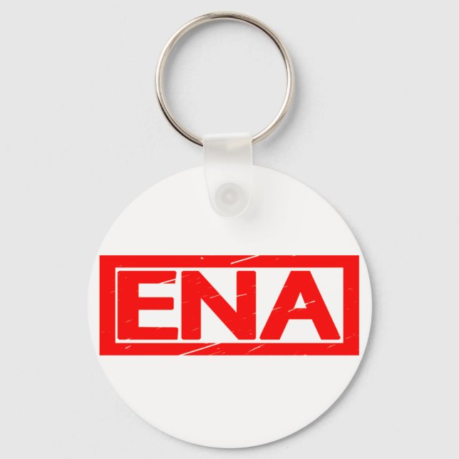 Ena Briefmarke Schlüsselanhänger (Vorderseite)