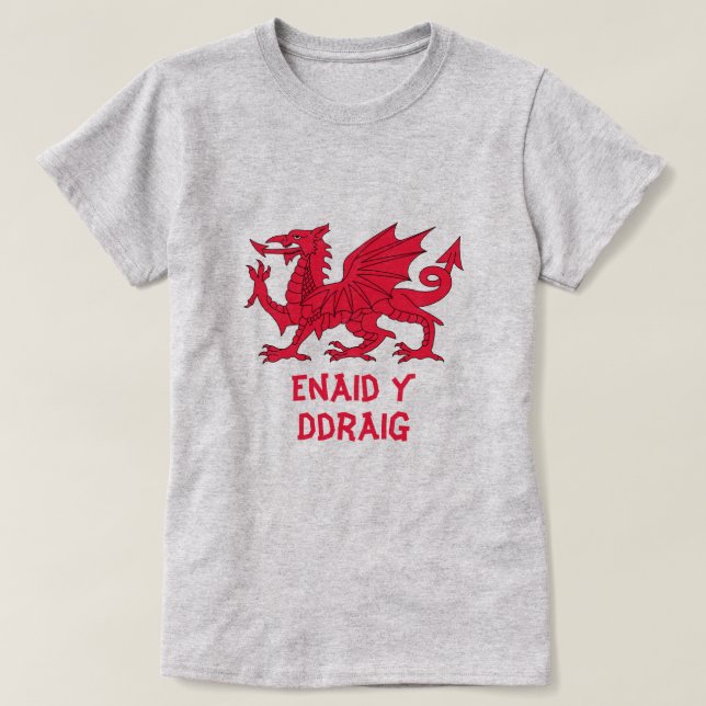 Enaid y Ddraig I The Dragon's Soul T-Shirt (Design vorne)