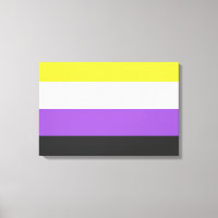 Enby-Flag (nicht binärer Stolz)