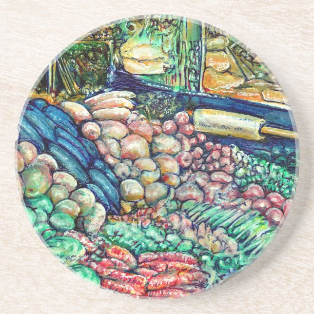 Enceladus Getränkeuntersetzer (Vorne)