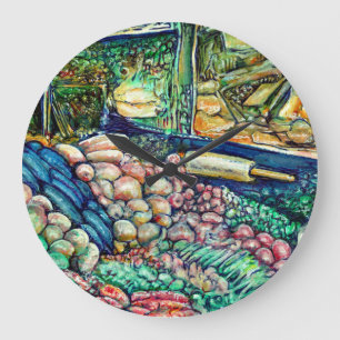 Enceladus Große Wanduhr