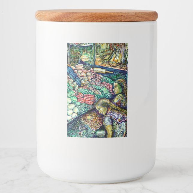 Enceladus Lebensmitteletikett (Vorderseite)