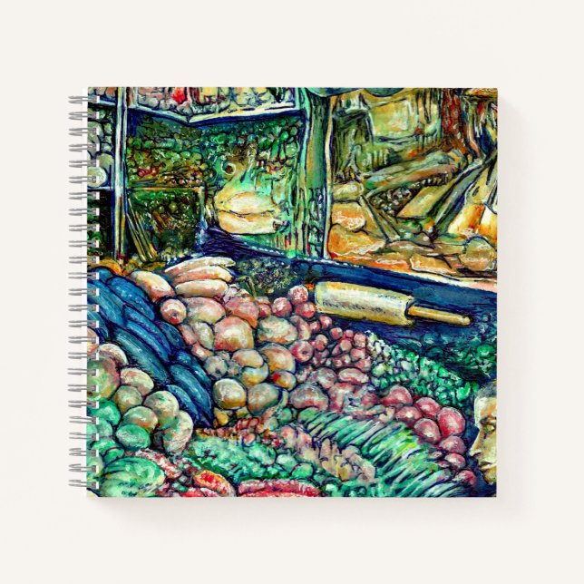 Enceladus Notizbuch (Vorderseite)