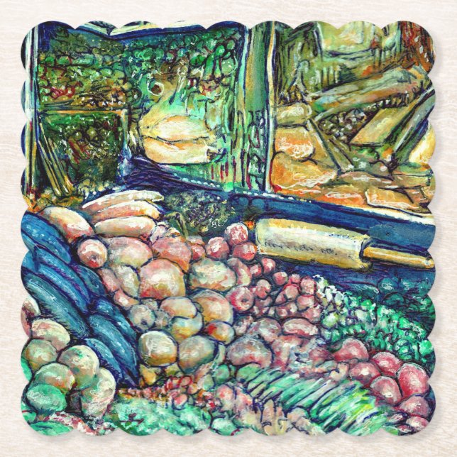 Enceladus Untersetzer (Vorderseite)