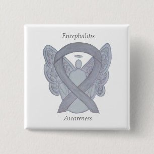 Encephalitis Buttone des Engelsands des Silbernen Button