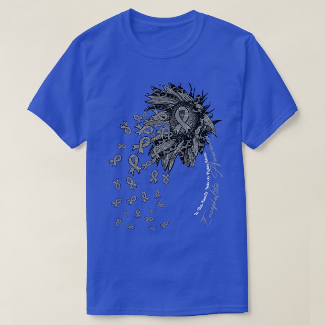 Encephalitis: Sonnenblumen im Bewusstsein T-Shirt (Design vorne)