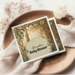 Enchangerie Forest Baby-Dusche Serviette