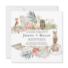 Enchanted African Safari | Boho Botanical Wedding