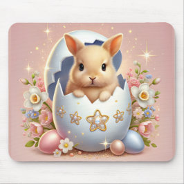 Enchanted Baby Bunny Mousepad