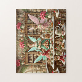 Enchanted Backküche Fee Weihnachtsküche Puzzle