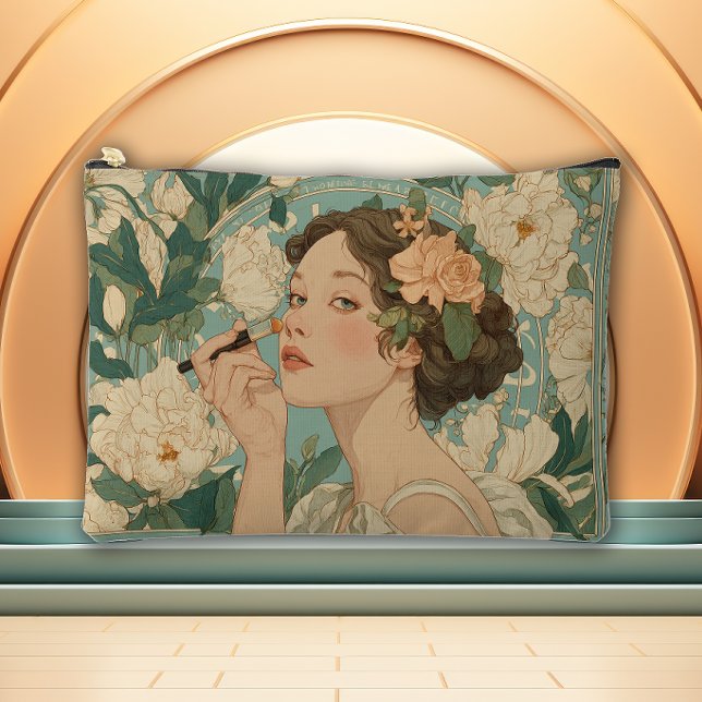 Enchanted Bloom Art Nouveau Zubehörtasche (Von Creator hochgeladen)