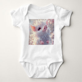 Enchanted Blossom Piglet - Baby Bodysuit Baby Strampler