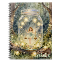 Enchanted Fairy in a Jar in a Magical Forest