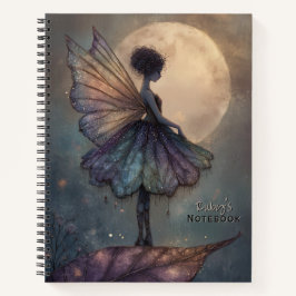 Enchanted Fantasy Fairy Moonlight Personalized  Notizbuch