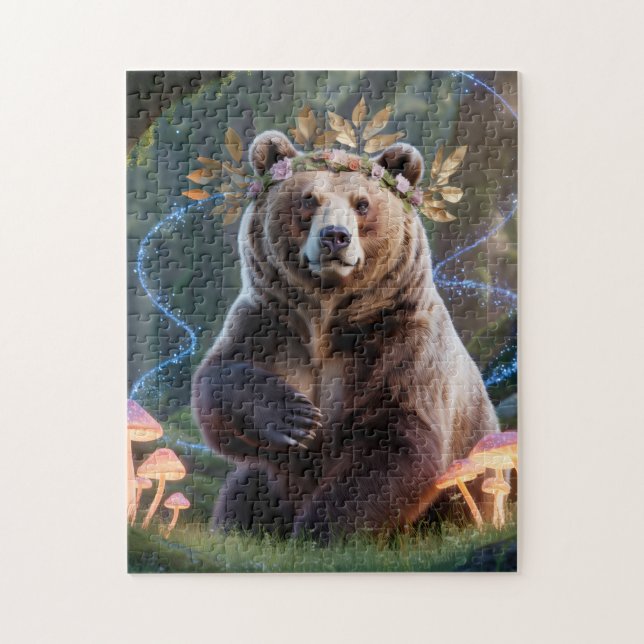 Enchanted Forest Bear Puzzle (Vertikal)