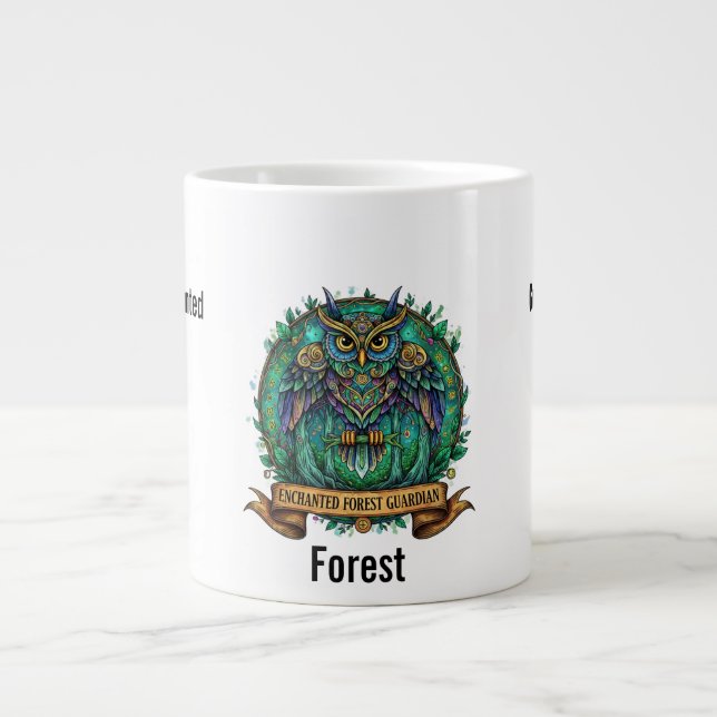 Enchanted Forest Guardian Jumbo-Tasse (Vorderseite)