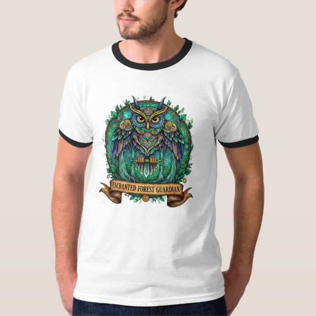 Enchanted Forest Guardian T-Shirt (Vorderseite)