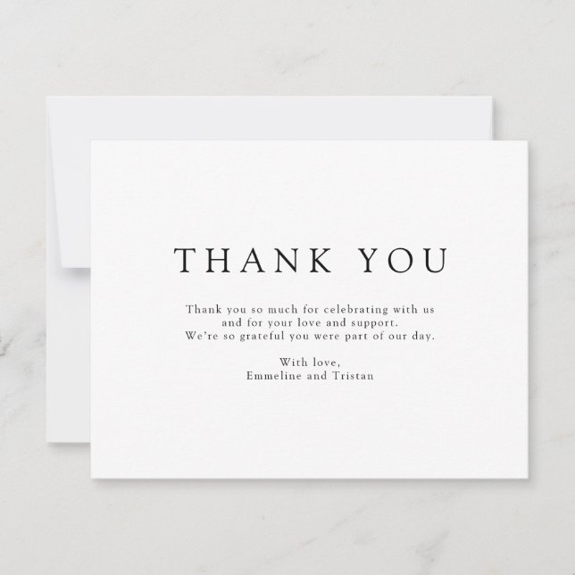 Enchanted Forest Hanging Lanterns Wedding Dankeskarte (Vorderseite)