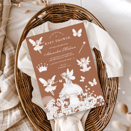 Enchanted Garden Fairy Wildblume Einladung