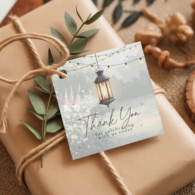 Enchanted Garden Lantern Danke Pink ID1163 Geschenkanhänger (Von Creator hochgeladen)