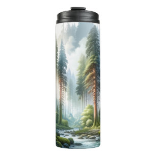 Enchanted Hoh Rainforest Thermosbecher