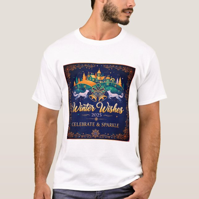 Enchanted Holiday Wonders Weihnachts-T - Shirt (Vorderseite)