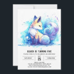 Enchanted Kids Fox Birthday Einladung<br><div class="desc">Erleben Sie den besonderen Tag Ihres Kindes mit dem verzauberten Kinderfox zum Geburtstag. Dieses bearbeitbare Design kann für jedes Alter angepasst werden und bietet ein skurriles,  verzaubertes Fuchsthema. Mit dem Sofortdownload können Sie schnell drucken oder Ihre personalisierten Einladungen für einen wundervollen Geburtstag senden.</div>