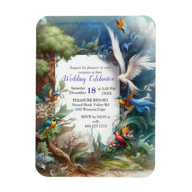 Enchanted Magical Fantasy Creations Magnet (Vertikal)