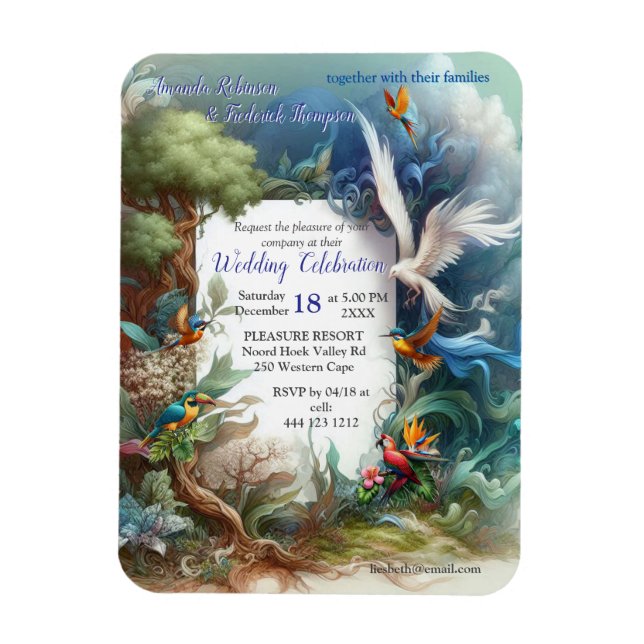 Enchanted Magical Fantasy Creations Magnet (Vertikal)