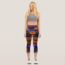 Enchanted Pumpkin Festival Capri Leggings