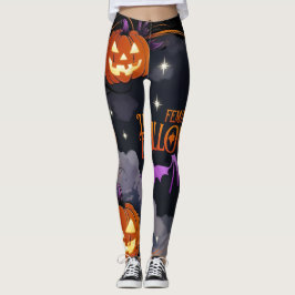 "Enchanted Pumpkin Night" Leggings
