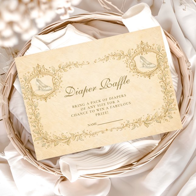 Enchanted Storybook Diapper Raffle Begleitkarte (Von Creator hochgeladen)
