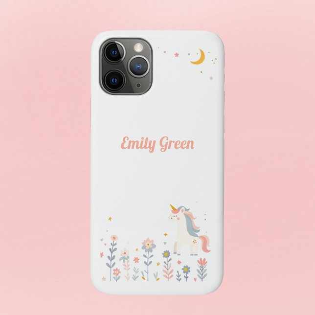 Enchanted Unicorn and Floral Garden Phone Case (Von Creator hochgeladen)