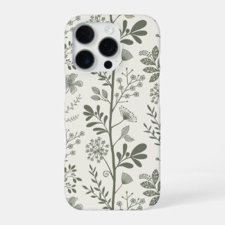 Enchanted Vertical Garden Reverie XL light beige iPhone 16 Pro Hülle
