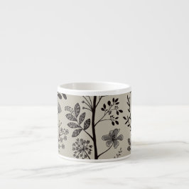 Enchanted Vertical Garden Reverie XS black beige Espressotasse