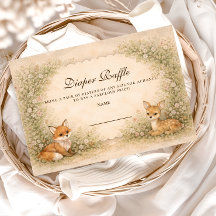 Enchanted Woodland Campfire Diapper Raffle