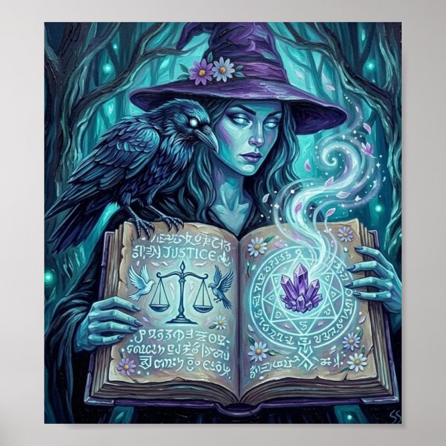 EnchantedBlueForest Poster (Vorne)