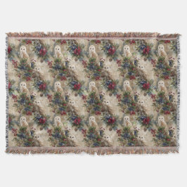 Enchanting Floral Owl Decke