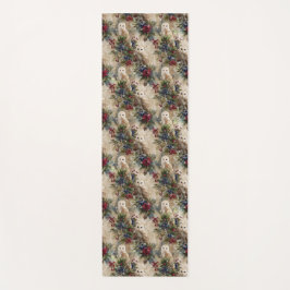 Enchanting Floral Owl Yogamatte