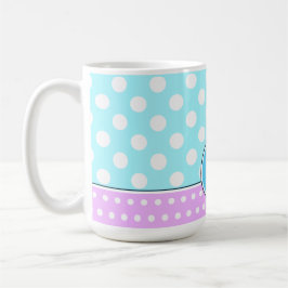 Enchanting Pastel Colors Turquoise And Lavender Kaffeetasse