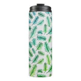 ENCHANTING PINE LEAF PATTERNS THERMOSBECHER