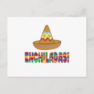 Enchilada Liebe Postkarte