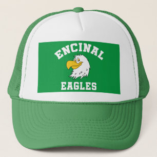 Encinal Eagles Green Trucker Hat Truckerkappe