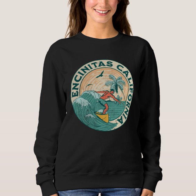 Encinitas California  2 Sweatshirt (Vorderseite)