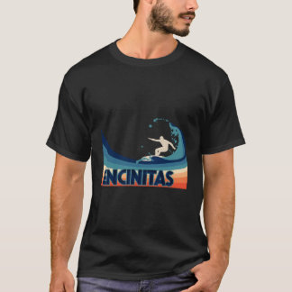 Encinitas Retro Surf Reise Souvenirbekleidung für T-Shirt
